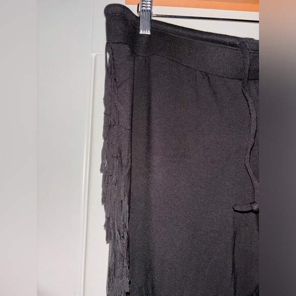 Venus Fringe Jogger Pants Cowgirl Grunge Goth Western Ranch Country Women L - Picture 4 of 10